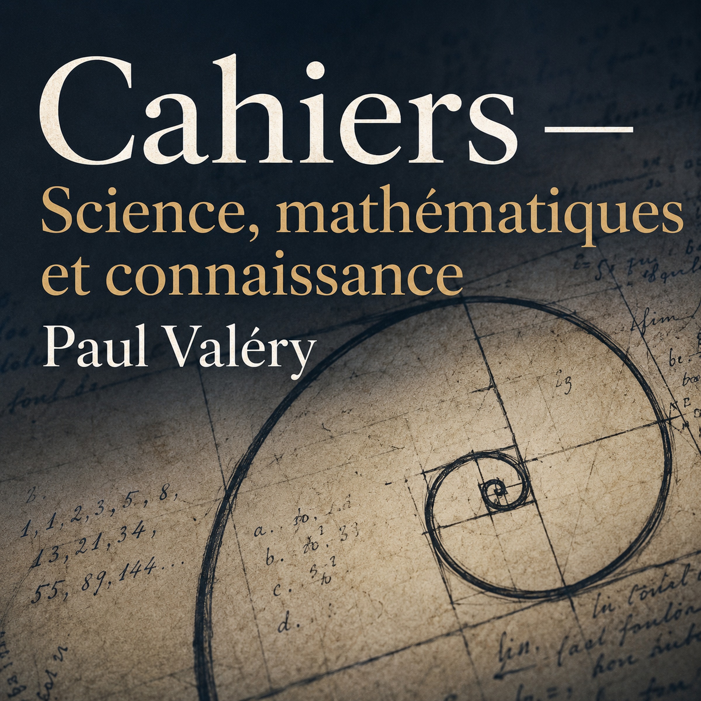 Cahiers Valéry — Science, mathématiques et connaissance